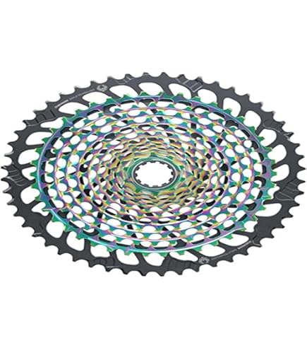 Amazon.com : SRAM X01 Eagle XG-1295 Cassette - 12-Speed, 10-52t